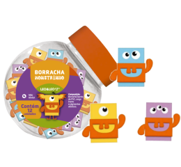 BORRACHA MONSTRINHOS C/12 72229